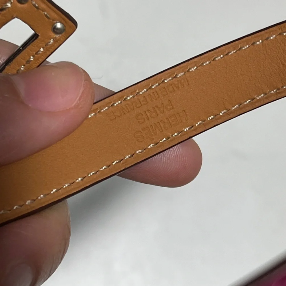 Hermes Kelly double bracelet
